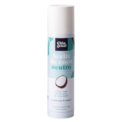 Aceite de coco neutro en aerosol Chia Graal x 190 ml