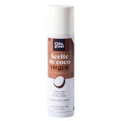 Aceite de coco virgen en aerosol Chia Graal x 190 ml