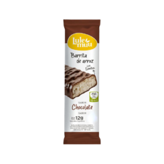 Barrita de arroz con semillas sabor chocolate Lulemuu x 12 gr