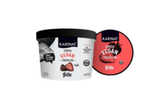 Choco vegan frutillas Karinat x 120 gr