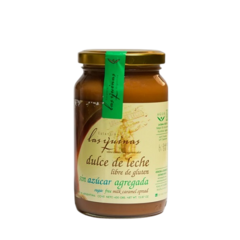 Dulce de leche sin azúcar y sin tacc (con stevia) Estancia Las Quinas x 450 gr