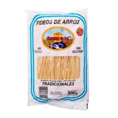 Fideos de arroz tradicionales SoyArroz x 300 gr