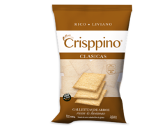 Tostadas de arroz clásicas Crisppino x 100 gr