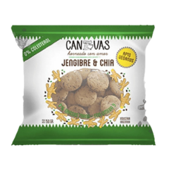 Galletitas de jengibre y chía Canvas x 150 gr