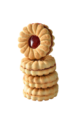 Galletitas dulces veganas rellenas de mermelada de frutilla Un Rincón Vegano x 180 gr
