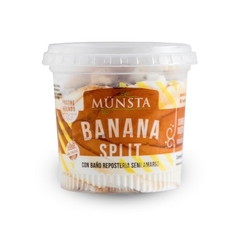Helado sin azúcar y sin tacc sabor banana split Munsta x 130 gr