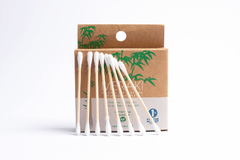 Hisopos de bambú Meraki x 100 unidades