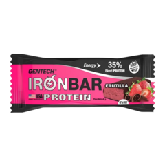 Iron Bar sabor frutilla Gentech x 46 gr