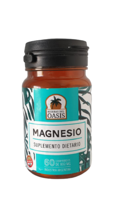 Magnesio Hierbas del Oasis x 60 comprimidos