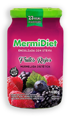 Mermelada dietética de frutos rojos Mermidiet x 400 gr