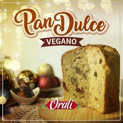 Pan dulce vegano Orali x 400 gr (con frutas y nueces)