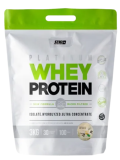 Platinum Whey Protein sabor frutilla Star Nutrition x 3 kg