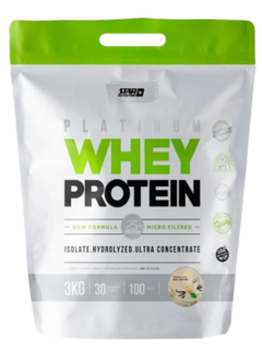 Platinum Whey Protein sabor vainilla Star Nutrition x 3 kg