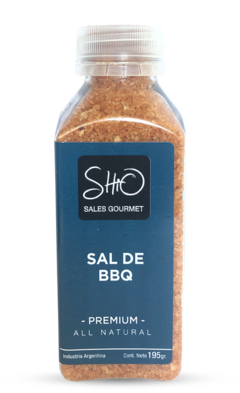 Sal gourmet sabor BBQ (barbecue) Shio x 195 gr