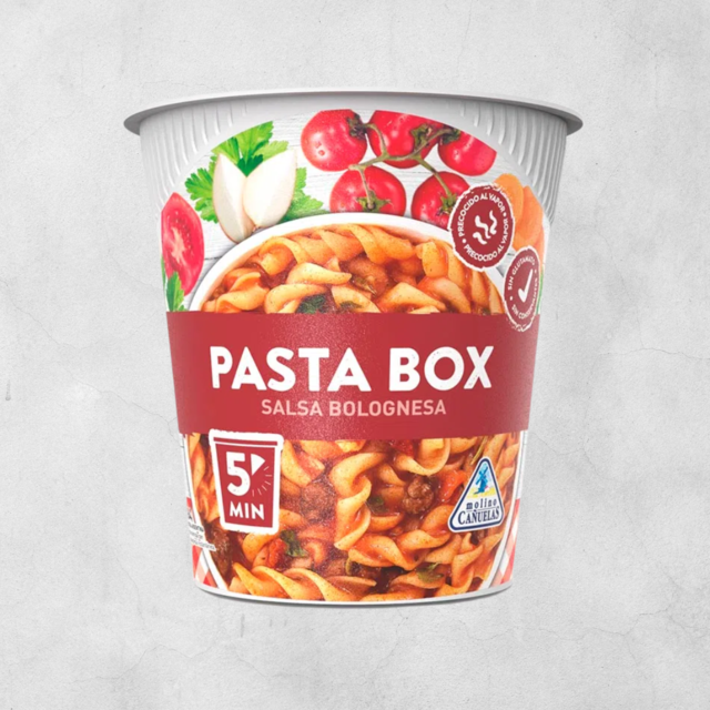 PASTA BOX salsa bolognesa x 64 grs.