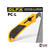 Cutter Olfa profesional para acrílico PC-L