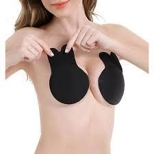 Sutiã Adesivo Levanta Seio Invisible PushUp Orelha De Coelho Tecido.