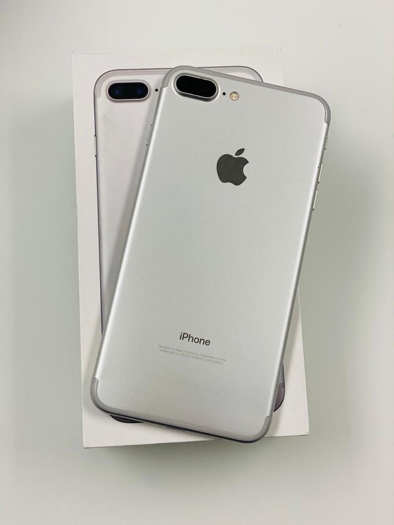 Apple Iphone 7 Plus 128gb Silver Beira Rio Imports