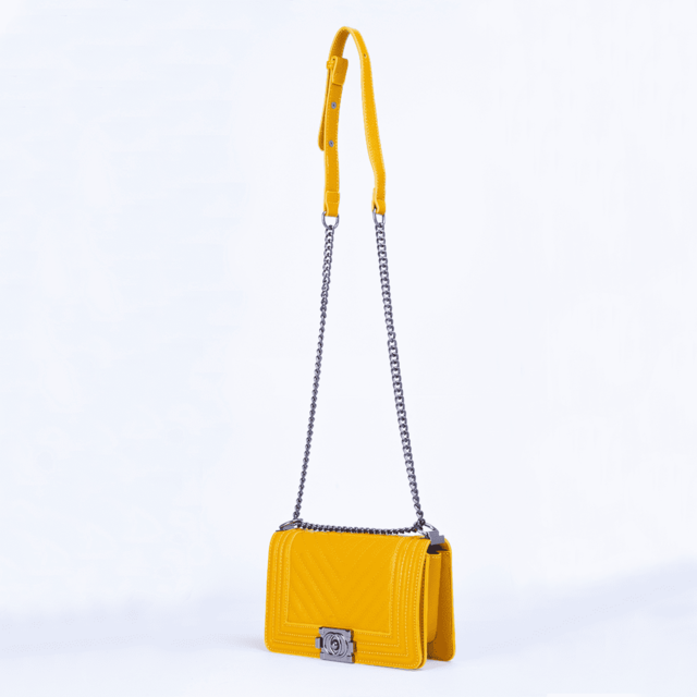 mini quilted lambskin lola bolsa