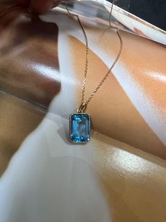 Topázio Suíço Frame De Ouro Ponto De Luz - W.SEIGNEUR Exclusividade e amor em cada detalhe