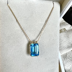 Topázio Suíço Frame De Ouro Ponto De Luz - W.SEIGNEUR Exclusividade e amor em cada detalhe