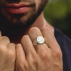 Anel Lobo W.SEIGNEUR Prata - comprar online
