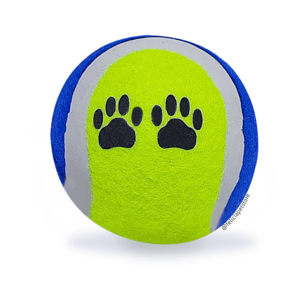 Play&Bite Bola Amarela de Vinil para cães