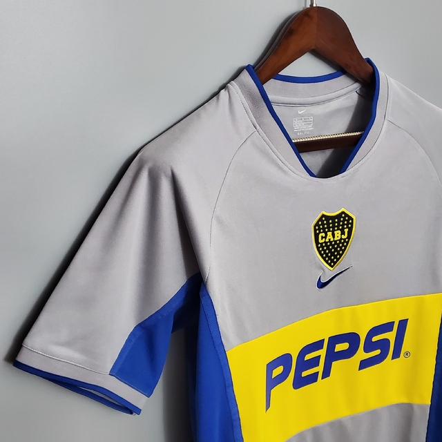 camisa boca juniors 2002