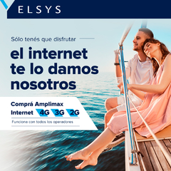 Imagen de Elsys Amplimax con Mástil. Internet y telefonía móvil y rural