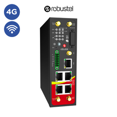 Router Robustel R2000 D4L2 2 Motores 4g Dual Sim Wifi Poe - tienda online