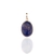 Pingente Prata 950 Pedra Lapis Lazuli - comprar online