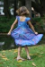 Vestido Tsuru Alcinha Azul na internet