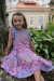 Vestido Amarração Midi Tsuru Lavanda - comprar online
