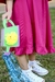 Vestido Bata Crochê Rosa - comprar online