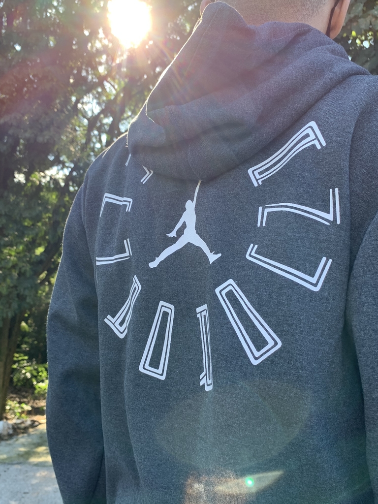 moletom jordan azul