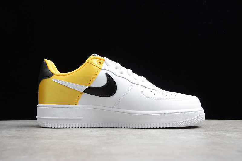 nike air force 1 low nba gold satin