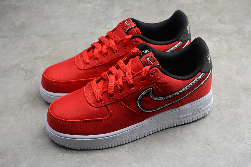 nike air force 1 low reverse stitch university red