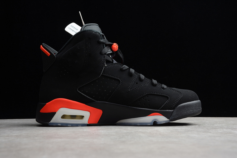 nike air jordan retro 6 black infrared