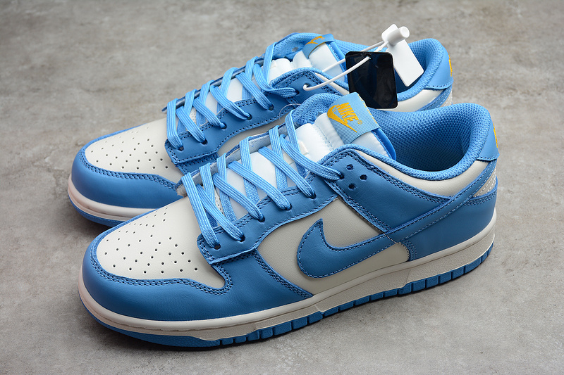 low nike dunks blue