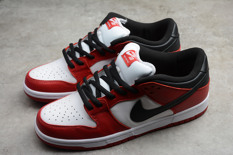 red and white nike sb dunks