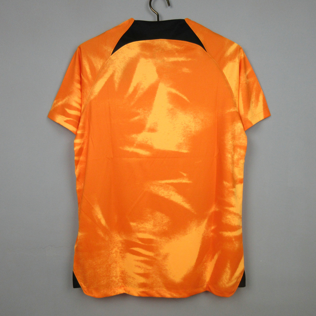 Camisa Holanda Home Copa do Mundo 2022 - Laranja