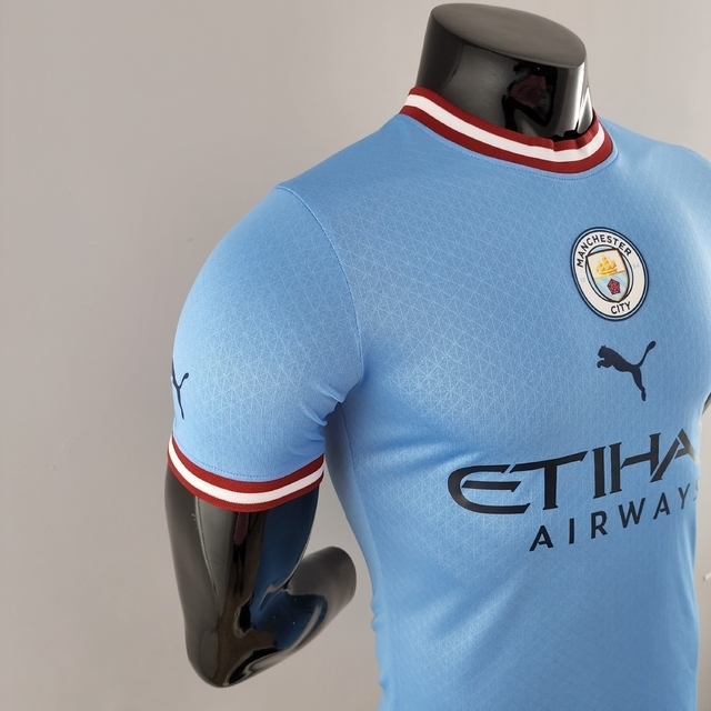 Camisa Masculino Manchester City 22/23 Home Azul - Puma