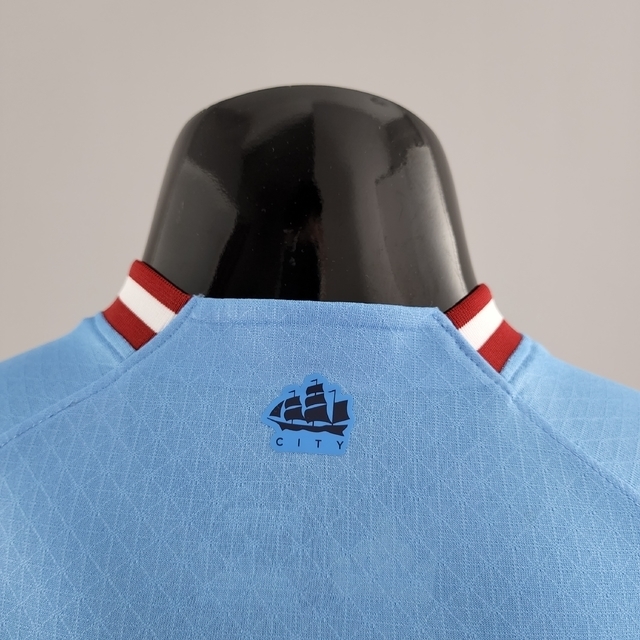 Camisa Masculino Manchester City 22/23 Home Azul - Puma