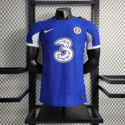 Camisa Chelsea Home 21/22 Nike Azul Patch Mundial Por Apenas R$ 189,90