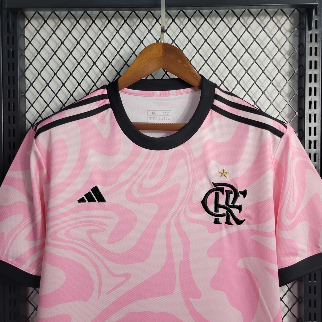 Camisa do Flamengo Rosa em Oferta