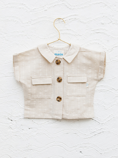 Camisa Roble Lino - Maus | Ropa para bebes y niños de 0 a 4 años