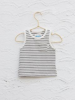 Musculosa Ciprés Rayada