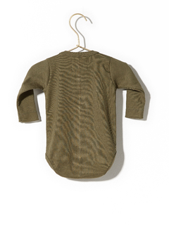 Body Paris Verde Militar - Maus | Ropa para bebes y niños de 0 a 4 años