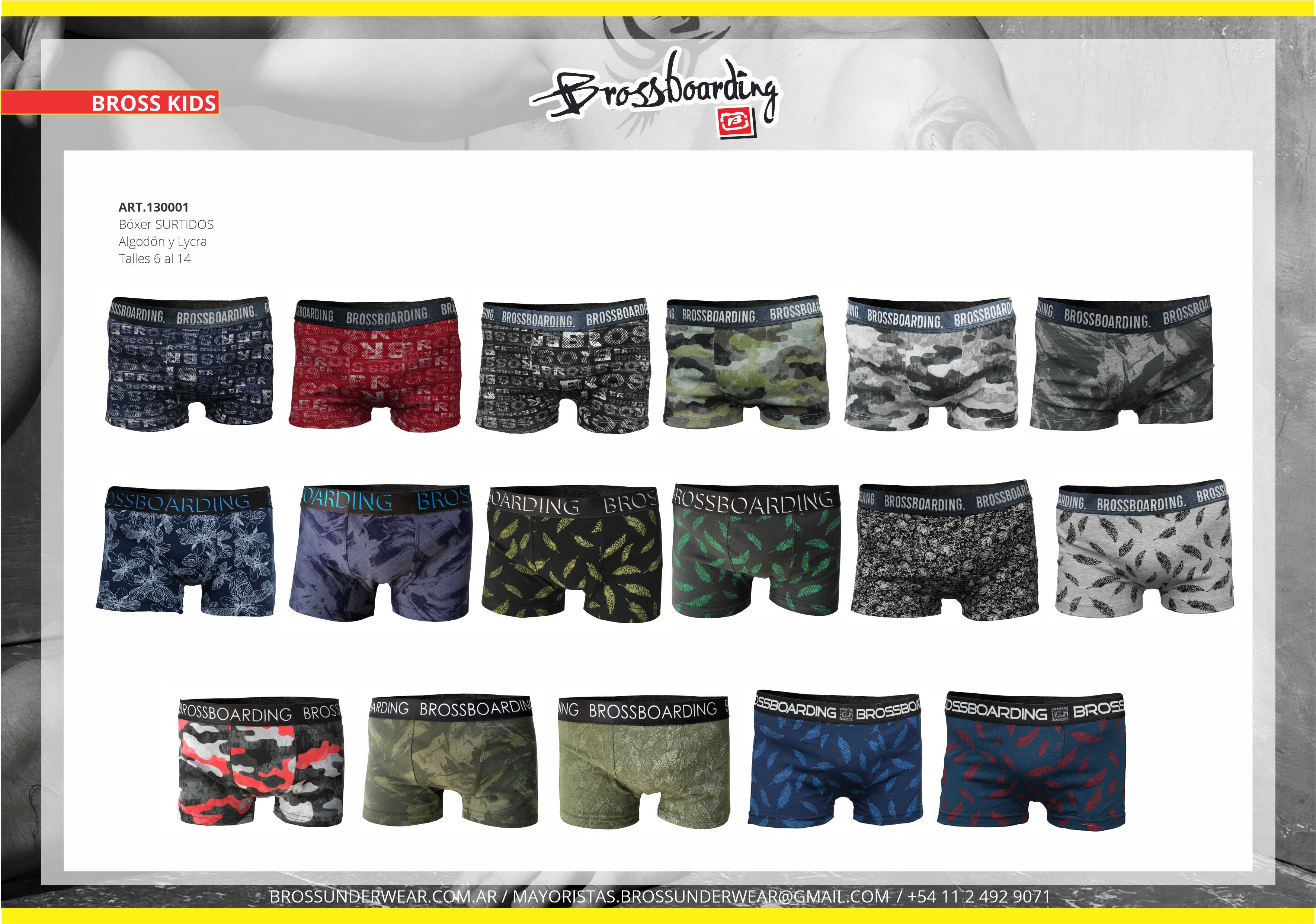 Tienda Online de Bross Underwear - Mayoristas