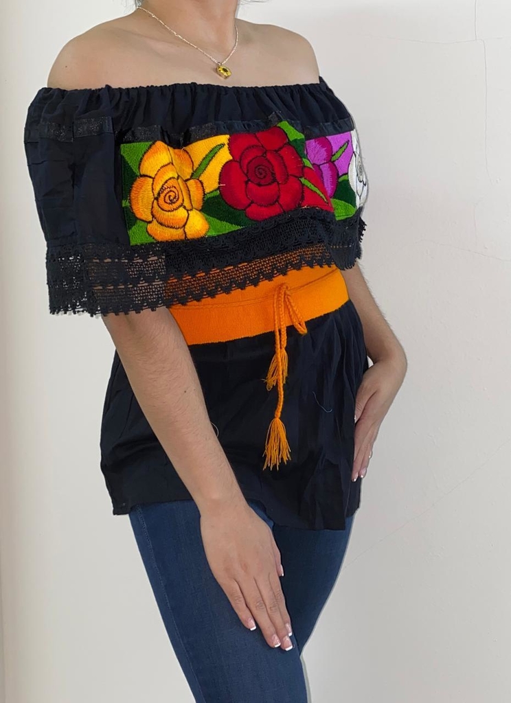 BLUSA CAMPESINA CHIAPAS - Martz Ropa Artesanal